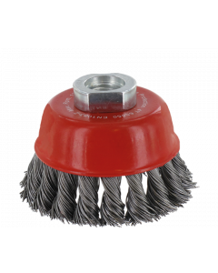 Rotec Komborstel - Ø65 mm - M14 - Getordeerd staaldraad