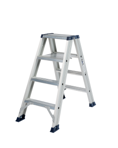 DAS DT4A Hercules ANO Dubbel trapladder - 2x4 sporten - geanodiseerd aluminium
