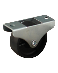 Novio serie 65-52 Bokwiel met plaatbevestiging - Ø50 mm - glijlager - kunststof - 565.501.526.000