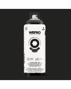 MTN WEPRO Universele spuitlak - zwart - RAL 9005 - mat - 400 ml