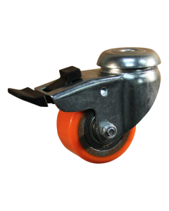 Novio serie 28-23 Zwenkwiel geremd met boutgat bevestiging - Ø50 mm - kogellager - PU/TPU - 228.056.230.625