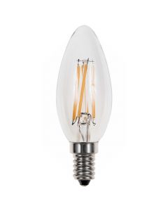 Glow LED Filament kaars - 4W-40W - E14 - 2700K G35 470LM - niet dimbaar