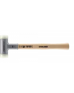 Halder Supercraft kunststof hamer terugslagvrij - Ø40 mm - nylon -  3366.040