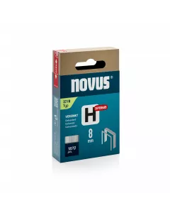 Novus Fijne draadnieten - H type 37 - 8 mm - 1870 stuks - 042-0785