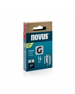 Novus Platte draadnieten - G type 11 - 14 mm - 600 stuks - 042-0799