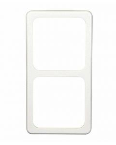 Peha Afdekraam 2-voudig wit - D80.672WW