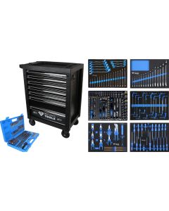 Brilliant Tools Gereedschapswagen gevuld - 473 delig - 7 laden - BT153473