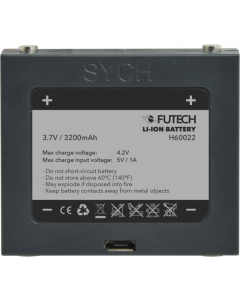 Futech Li-Ion batterij (MC3D Brave/Floor, MC3, MC5) - 3,7V - 3200 mAh - H60022