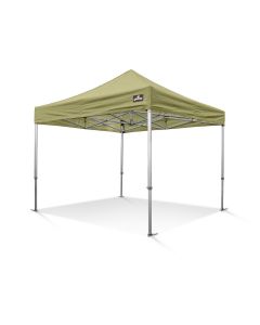 Grizzly GO-WORK40 Easy-up doorwerktent / partytent - 3x3 meter - aluminium frame - zand doek