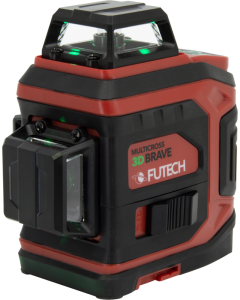 Futech MC3D Multicross 3D Brave Kruislijnlaser - groen - Li-Ion - 027.3DG