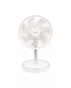 Eurom Vento Cordless Telescopic fan Ventilator Wit - 10 Watt - 384635