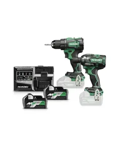 Hikoki KC18DEWJZ Combopack DS18DE + WR18DH - 2 x MV accu's - HSC III