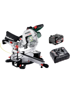Metabo KGS 18 LTX BL 216 accu afkortzaag - Ø216 mm - 1x 18V, 4.0 Ah accu + lader - 614216920