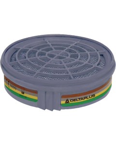 Delta Plus M6000 A1B1E1K1 Filterpatronen ABEK1 tbv M6200 of M6400 jupiter halfgelaatmasker - set á 2 stuks