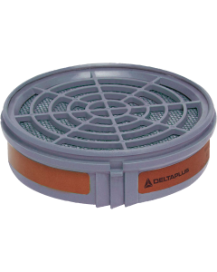 Delta Plus M6000 A2 Filterpatronen A2 tbv M6200 of M6400 jupiter halfgelaatmasker - set á 2 stuks