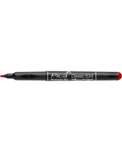 Pica 534/40 Classic permanent pen - 1,0 mm - rond - rood