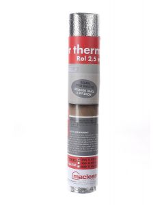 Mac Lean Radiator Therm Radiatorfolie rol - 50 cm x 2,5 meter - zilver - 0414120