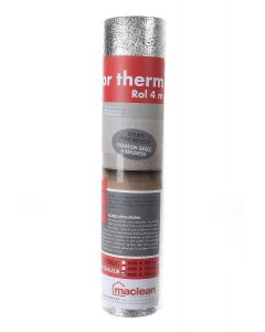 Mac Lean Radiator Therm Radiatorfolie rol - 50 cm x 4 meter - zilver - 0414125