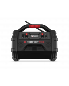 PerfectPro ROCKTAGON bouwradio - 18V - DAB+, Bluetooth, AUX In, Powerbank - OCT-18V