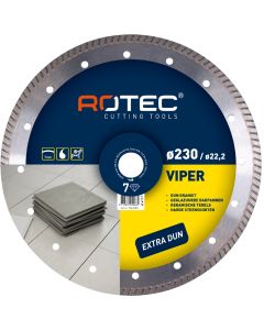 Rotec VIPER Diamantzaagblad t.b.v. natuursteen - turbo fine cut
