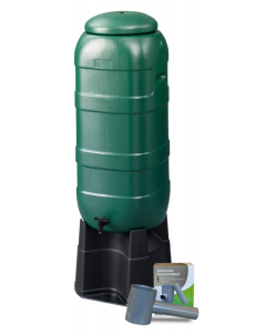 Harcostar ACTIE Mini rainsaver regenton + voet en vulautomaat - 100 liter - groen