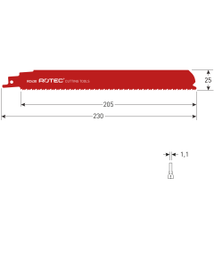 Rotec Reciprozaagblad RC430 - 525.0430