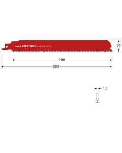 Rotec Reciprozaagblad RC440 - 525.0440