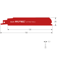 Rotec Reciprozaagblad RC670 - 525.0670