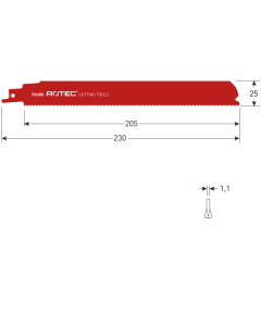 Rotec Reciprozaagblad RC680 - 525.0680