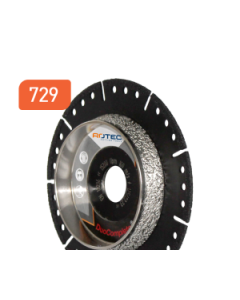 Rotec TUBE-CUTTER Diamantzaagblad - Ø125x22,2 mm - 729.5125