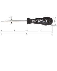 Athlet Priem rond - Ø6 mm - 09.2752.0600