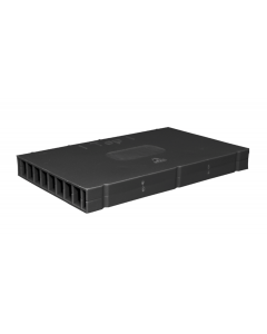 Hevu Stootvoegrooster - kunststof - 10x60x97,5 mm - zwart