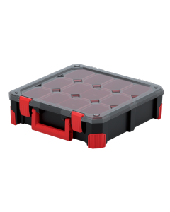 Kistenberg KTI4040B-CG6U Titan 40 Assortimentskoffer / assortimentsdoos met bakjes - 390x390x110 mm