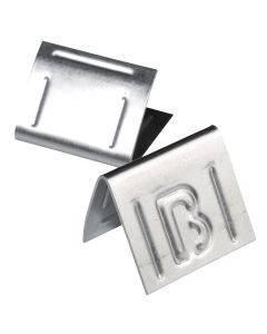 Borra® Voegklem voor lood - 40 mm - RVS - 100 stuks - 300100