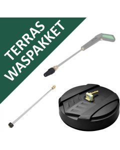 ACG Voordeel Terras waspakket voor ACG 3200/225-COMFORTPRO hogedrukreiniger - 3-delig