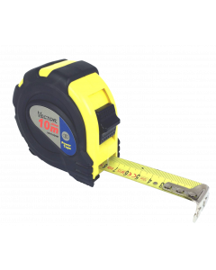 Vector rolmaat - rolbandmaat - 10 meter x 25 mm - ABS / rubber