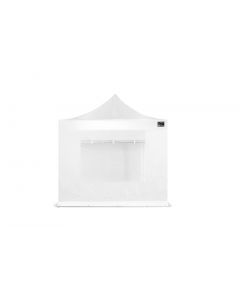 Grizzly GO-WORK Easy-up doorwerktent zijwand met raam - 3 meter - wit