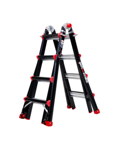 Yeti Pro Professionele multifunctionele ladder - 4x4 sporten - zwart aluminium - YETI4X4