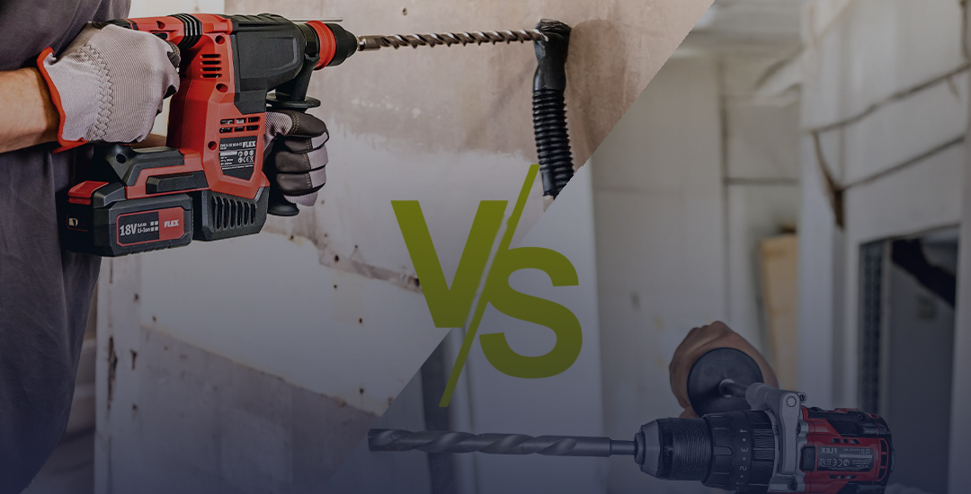 Klopboormachine of boorhamer: alle verschillen op een rij