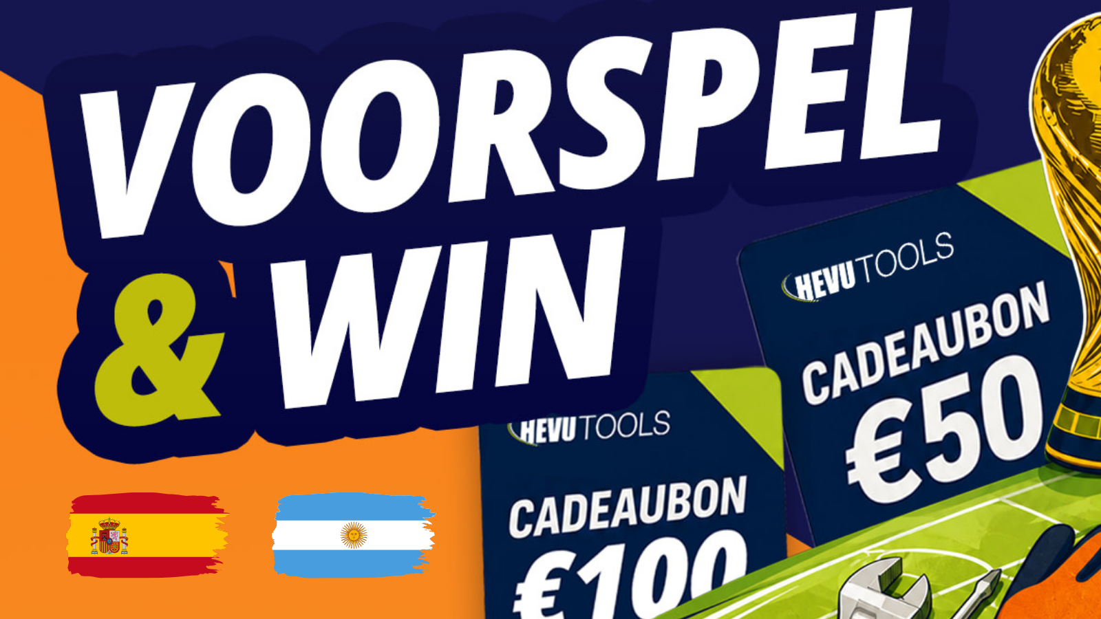 Voorspel & Win €100,- shoptegoed!