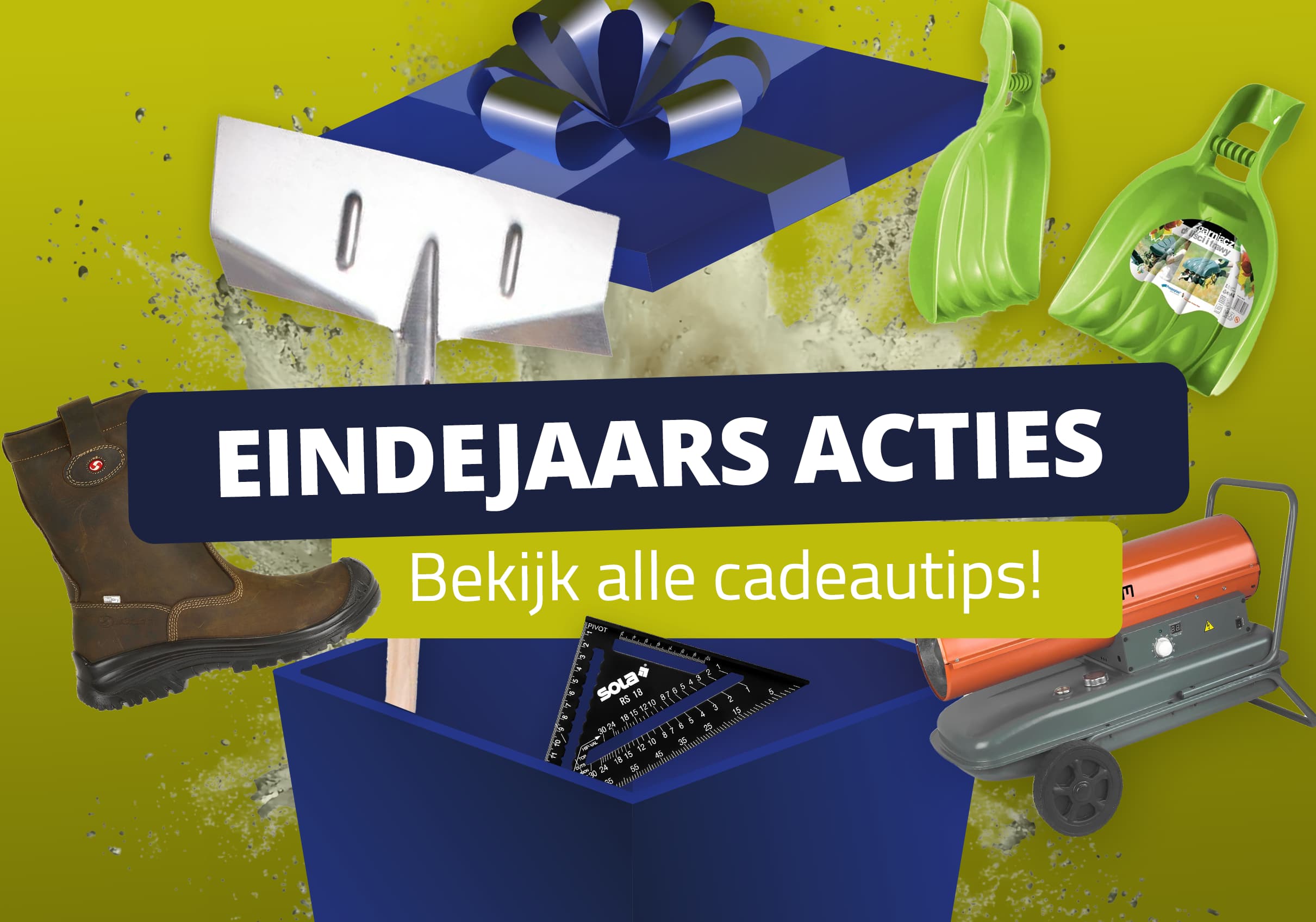 Eindejaars acties & cadeautips 